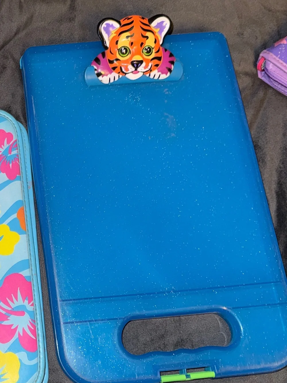 Lisa Frank Tiger storage box